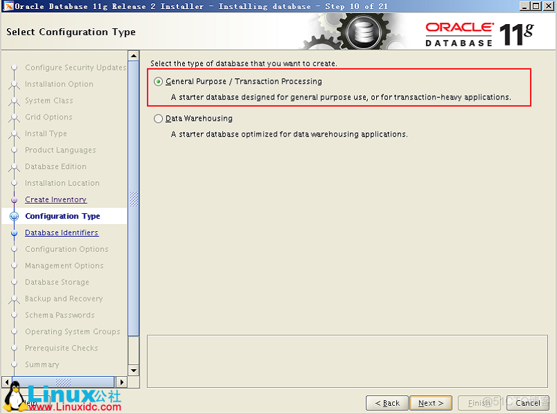 Linux安装Oracle11G_Oracle_10