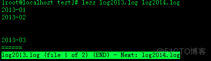 linux命令之less 命令_java_03