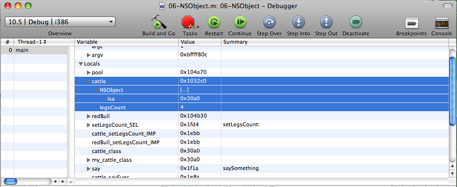 Objective-C 2.0 with Cocoa Foundation--- 6，NSObject的奥秘_xcode_06