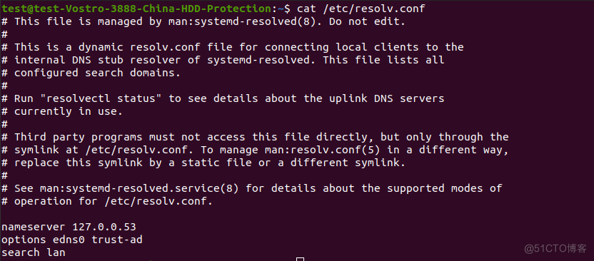 Linux操作系统中查看以及设置DNS服务器_DNS