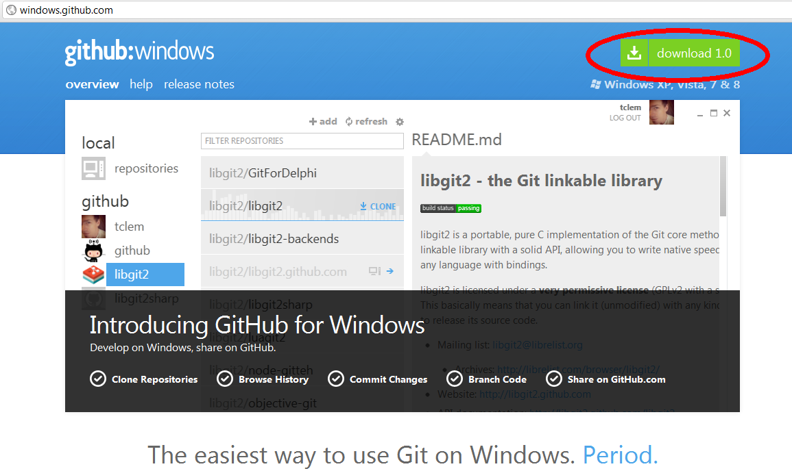 Github for Windows使用图文教程_Windows