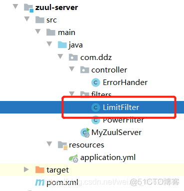 Spring-Cloud 微服务网关Zuul、ZuulFilter过滤器和限流_spring boot_11