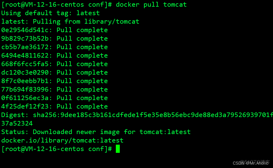 在服务器中使用Docker安装Tomcat、同时实现目录挂载、并且部署War包到服务器_tomcat_02