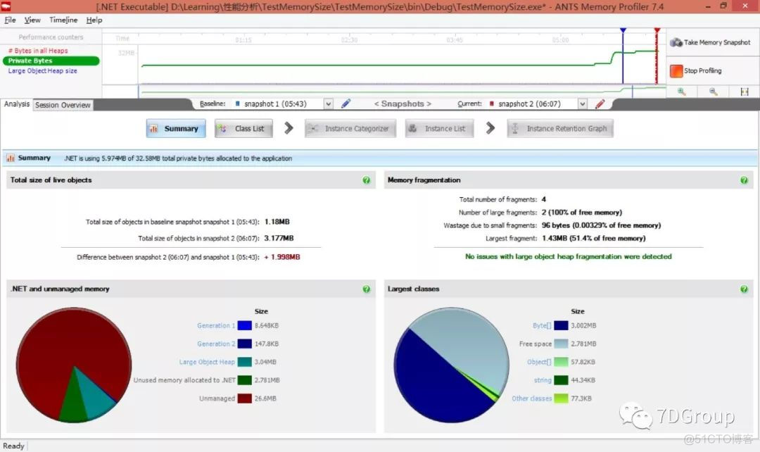 性能工具之DOTNET性能分析工具_Memory_06