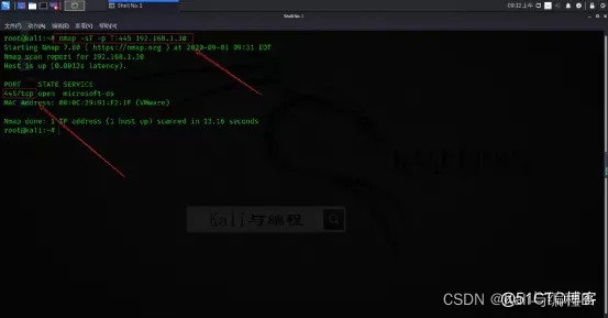 网络安全与网站安全及计算机安全：如何使用Kali Linux的Nmap探测目标计算机端口状态_操作系统_09