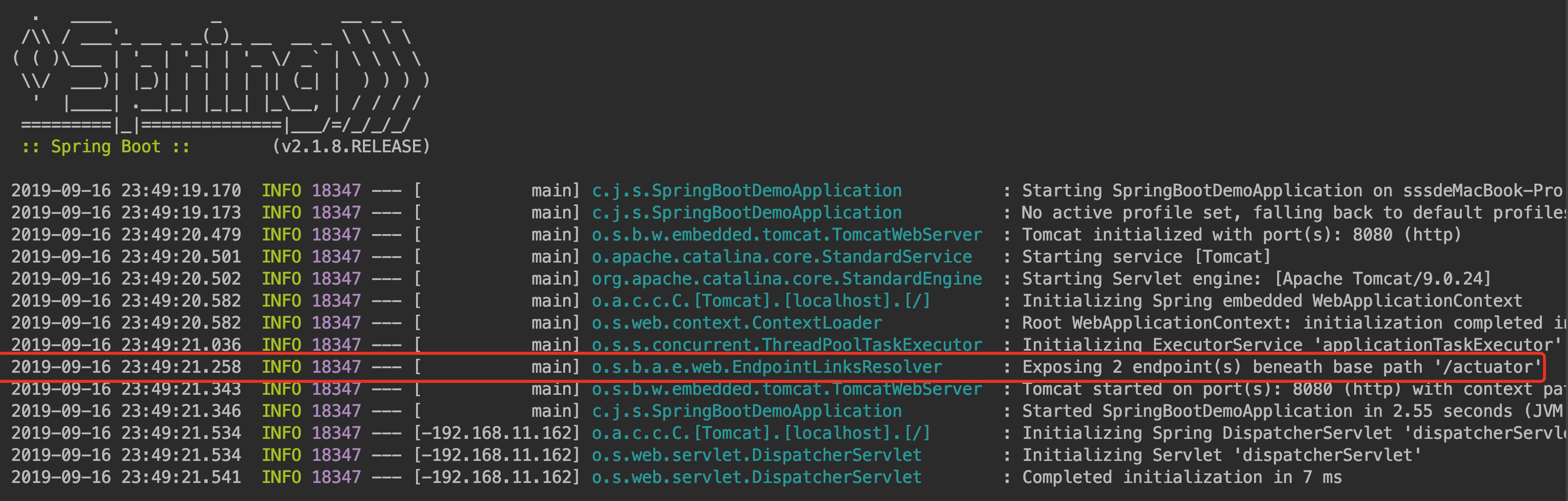 如何在 Spring Boot 应用程序中使用 Actuator 监控和管理端点，提高应用程序的生产力？_git