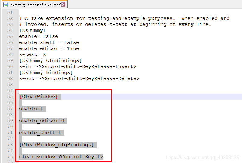 Python 3  清除屏幕代码的设置_文件复制