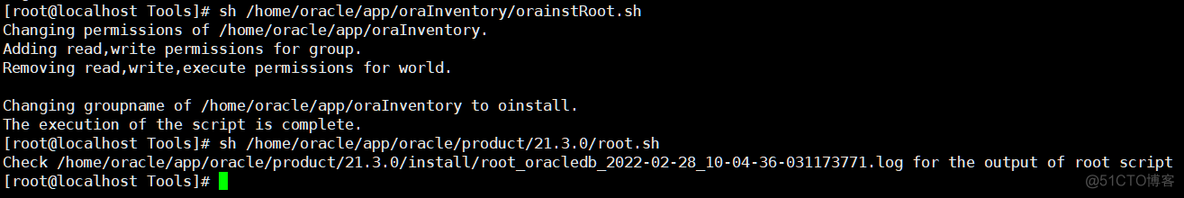 Linux静默安装Oracle21C_SQL_05