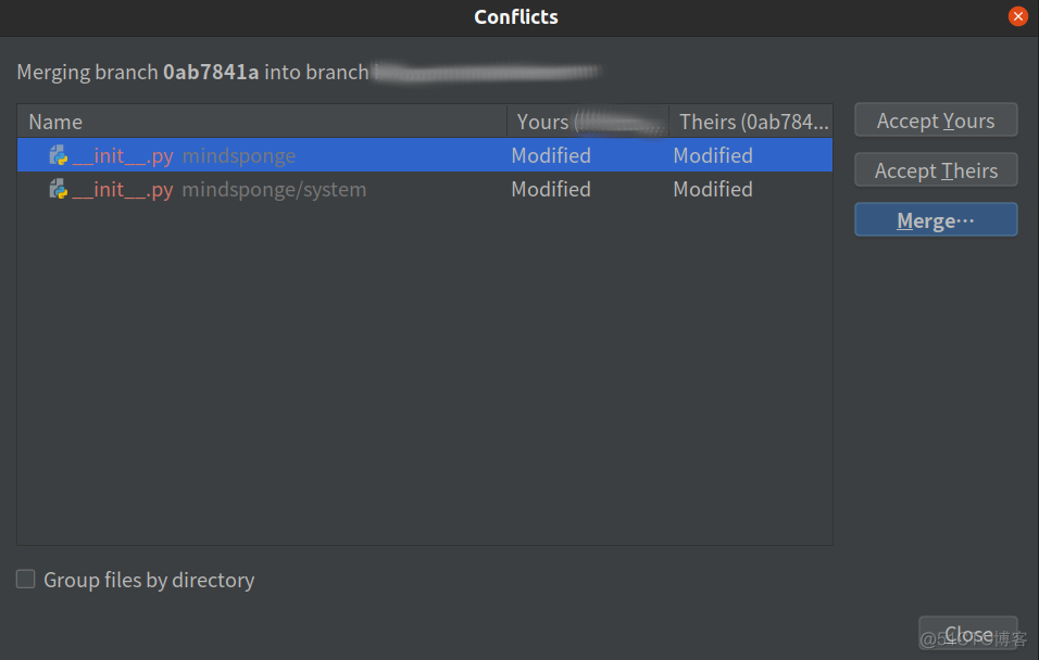 PyCharm解决Git冲突_远程仓库_02