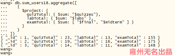 mongodb4.4 Aggregation《四》_数组_05