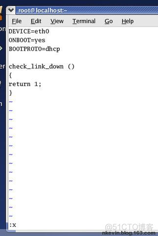 Redhat Linux 9.0 在vmware下，桥接不能上网的解决方法_文本编辑器_07