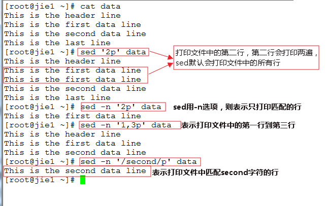 操作系统和网络（二）：linux中sed的常用使用方式_sed命令