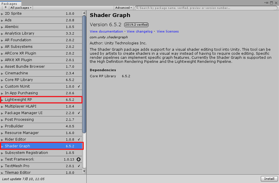 Unity2018新功能抢鲜 | ShaderGraph入门教程_菜单栏_03