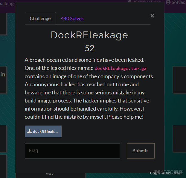对Docker容器进行取证 CSAW CTF 2022 DockREleakage_docker