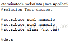 在java中调用weka聚类方法并显示相应的类标签+weka中创建arff数据_聚类