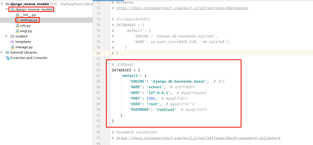 手把手教你使用Django如何连接Mysql_nosql_03