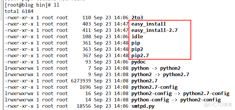 Linux安装python2.7、pip和setuptools_Python_06