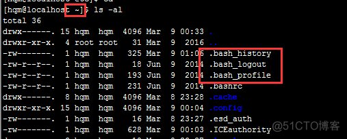 linux默认用户环境配置_bash