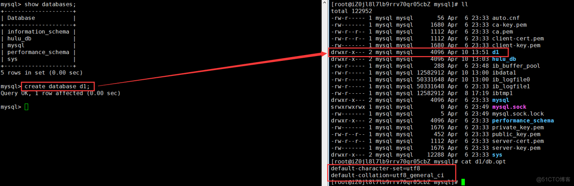 MySQL-----库的操作_mysql