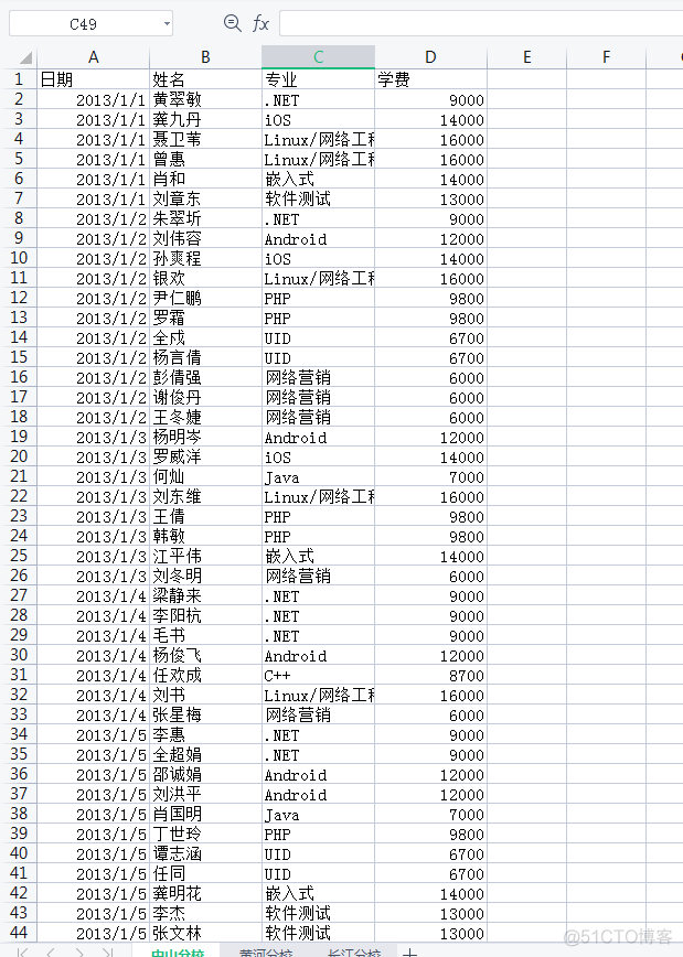 写第一个python程序，通过python读取excel_python_02