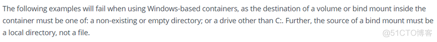 invalid mount config for type "bind": source path must be a directory_映射文件