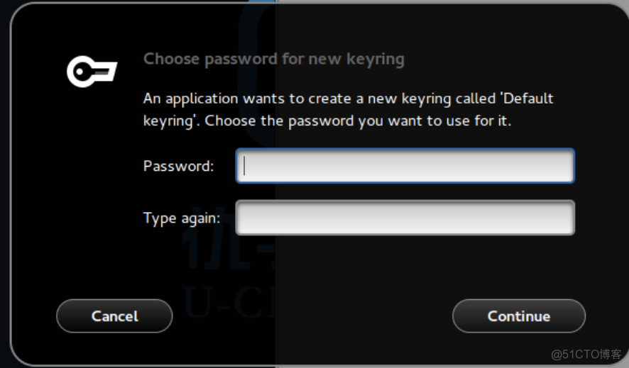 ubuntu 谷歌浏览器打开时需要输入密码来解锁密码环_重启_04