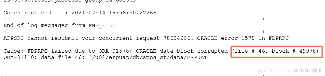 Oracle 常规坏块处理方法_database_05