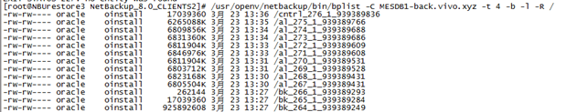 NBU 异机恢复Oracle操作步骤_oracle_02