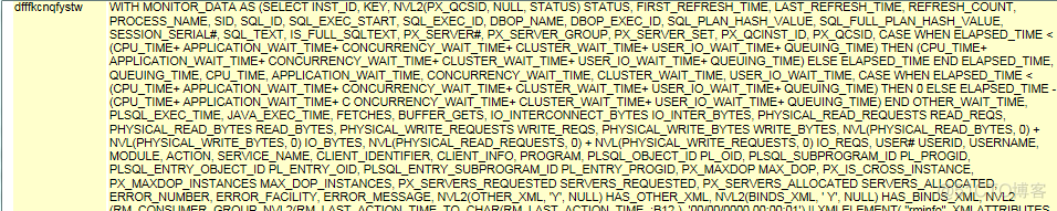 Oracle 12.1 m00*进程消耗大量CPU问题_SQL_02