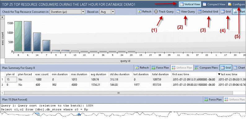 SQL Server 2016新特性之 Query Store_SQL_12