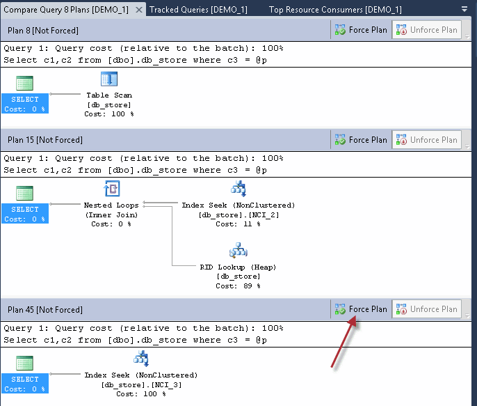 SQL Server 2016新特性之 Query Store_sql_19