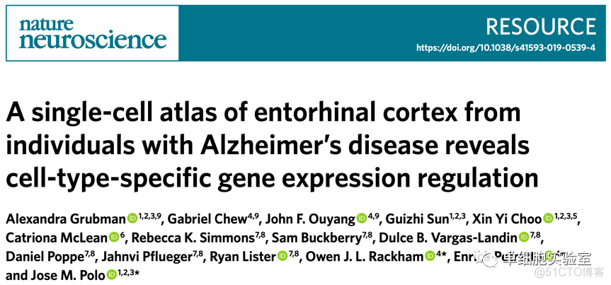 单细胞文章专列——细胞图谱_junit_35
