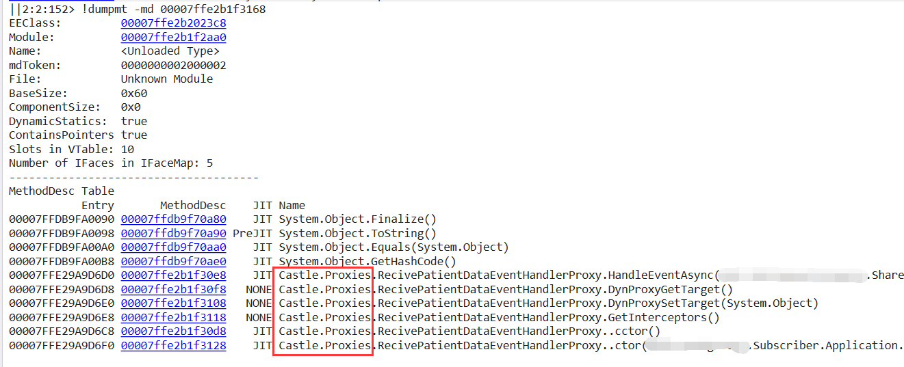 记一次 .NET 某HIS系统后端服务 内存泄漏分析_非托管_04