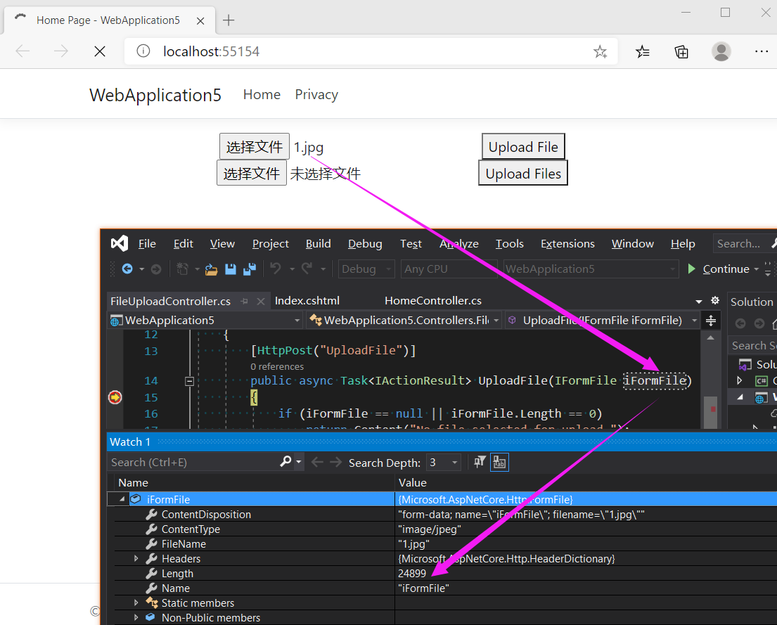 如何在 ASP.Net Core MVC 中实现文件上传_ASP