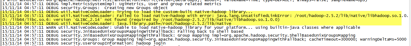 Unable to load native-hadoop library for your platform... using builtin-java cla_操作系统_02