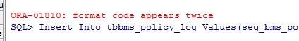 format code appears twice_java