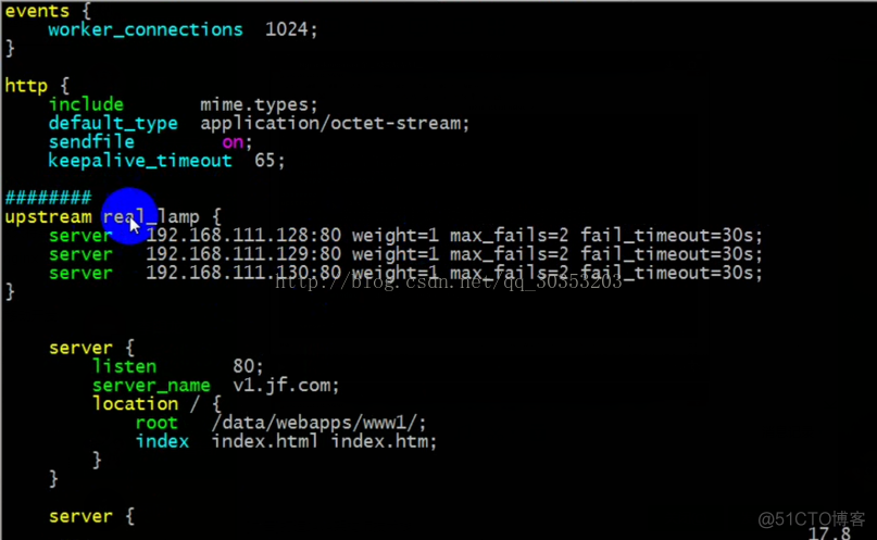 nginx +lnmp 负载均衡及动静分离_nginx_07