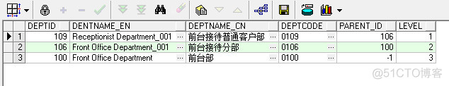 Oracle 中的递归语句Select...Start With...Connect by prior...的使用_数据库_02