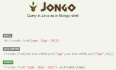 MongoDB框架Jongo的使用介绍