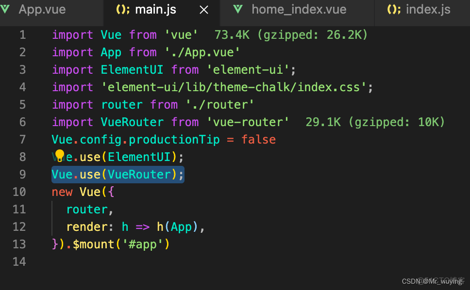 ＜router-link＞ - did you register the component correctly? For recursive comp_vue.js