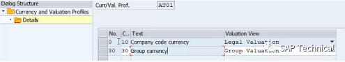 SAP ML currency type but not FI currency type（物料分类账货币类型，但不是 FI 货币类型） 报错_配置文件_03