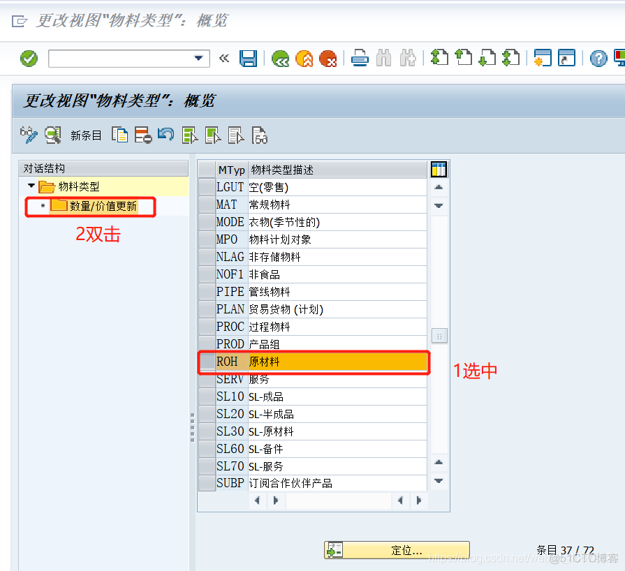 SAP S4 MM配置详解之三：物料主数据-定义物料类型/物料状态/字段选择控制/物料组_主数据_09