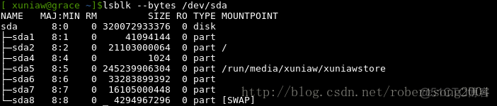 如何使用Linux lsblk命令列出块设备信息_设备号_02