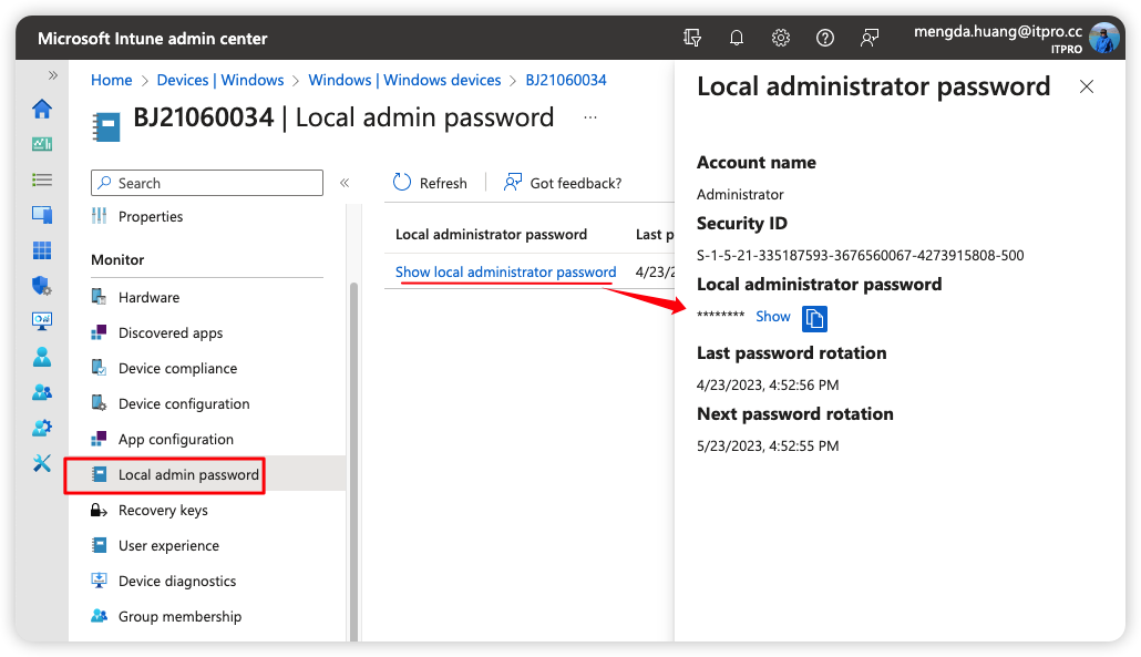 Intune Admin Portal