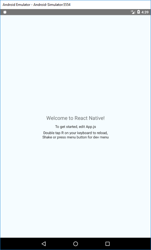 react native 调用Android 方法同步 react native安卓_虚拟设备_02