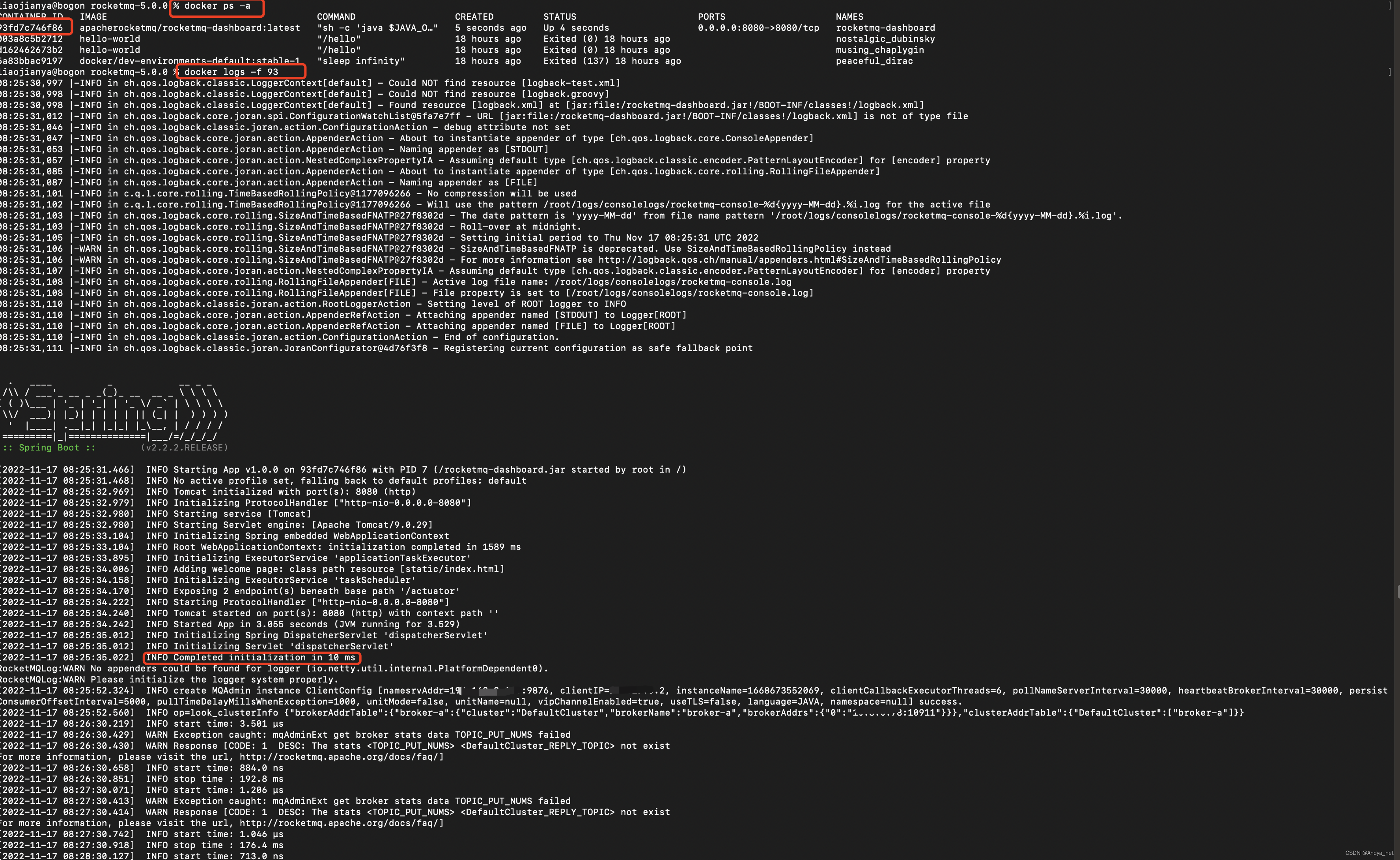 RocketMQ——Mac电脑OS系统docker安装Dashboard_apache_03