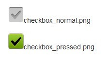 Android中自定义checkbox样式 two_xml