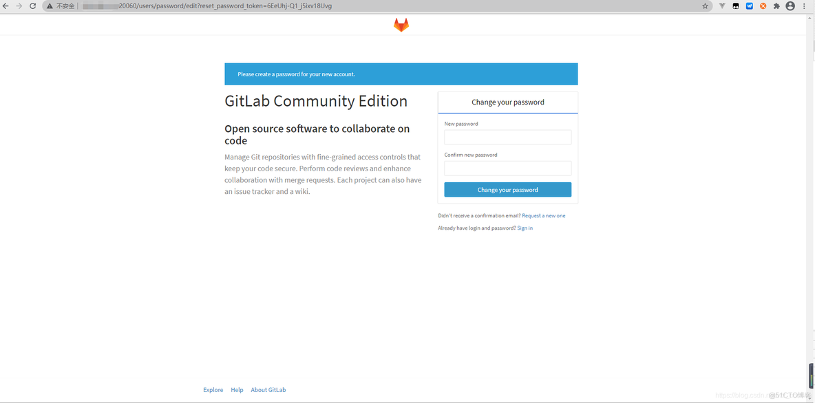 2021树莓派上使用 GitLab 搭建私有Git 服务_普通用户_11