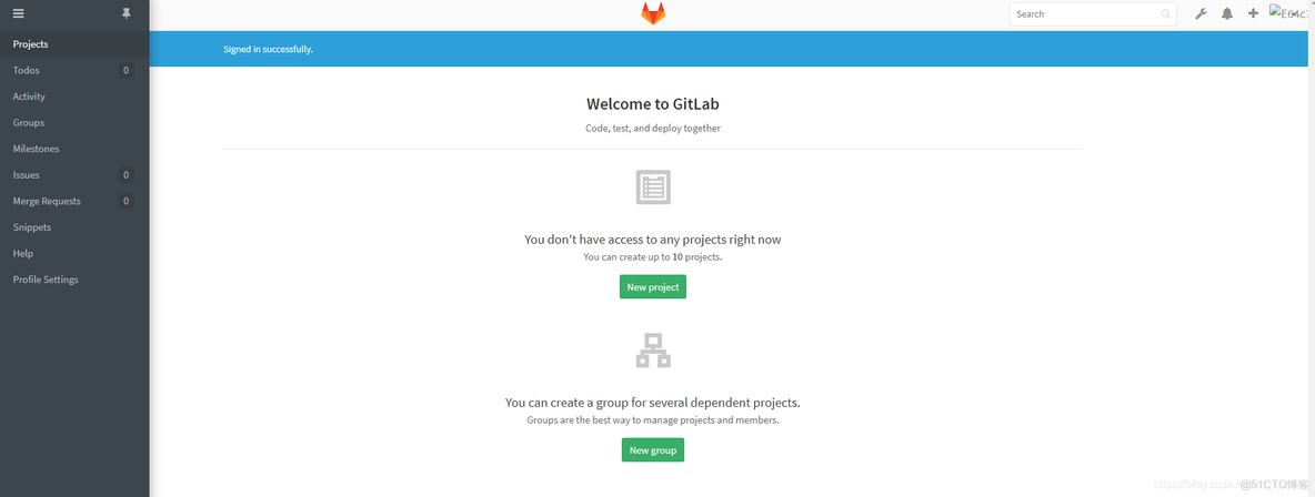 2021树莓派上使用 GitLab 搭建私有Git 服务_树莓派_12