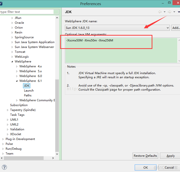 myeclipse中java.lang.OutOfMemoryError: PermGen space_JVM